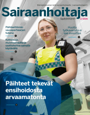 Sairaanhoitajalehti 2/2026.